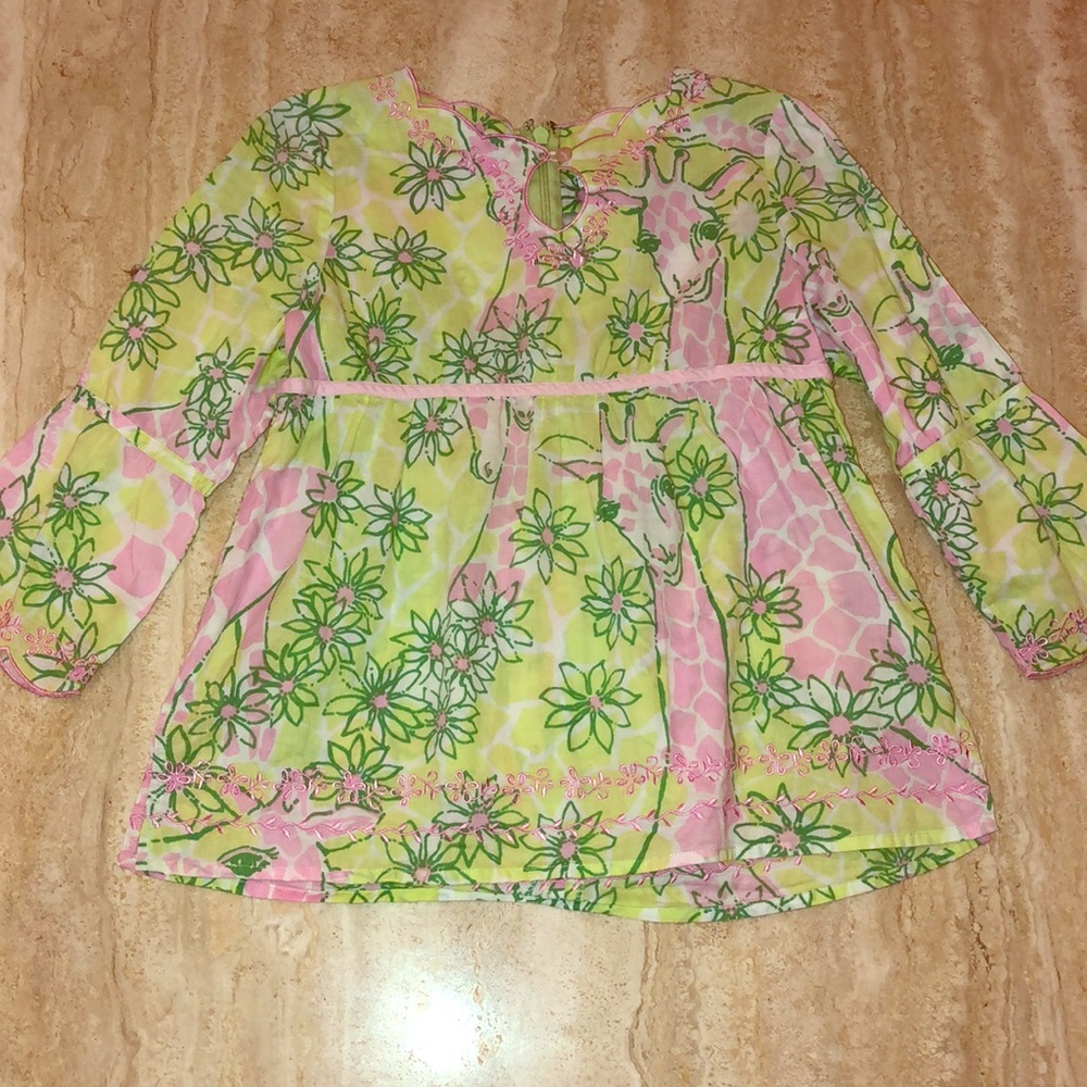Girls size 10 Lily Pulitzer  swing top.